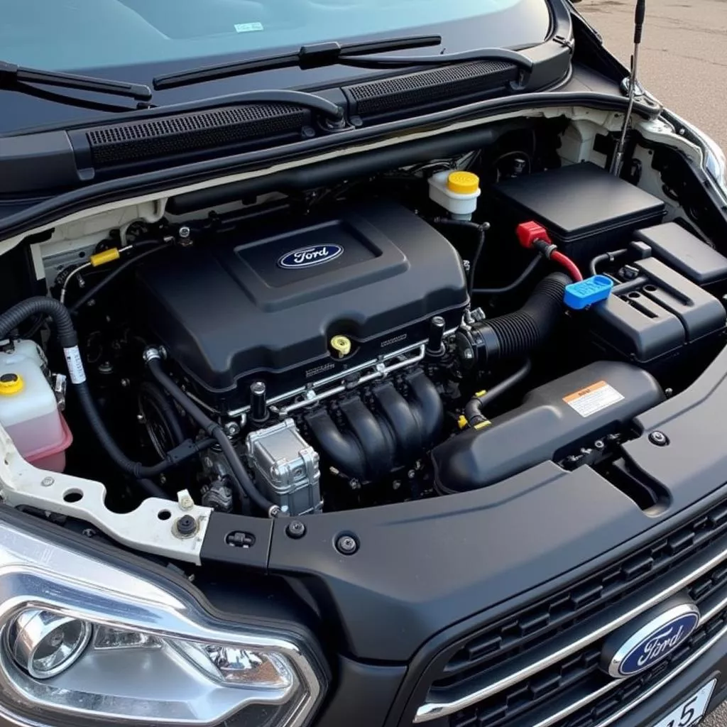 Động cơ xe Ford Transit 2018 cũ