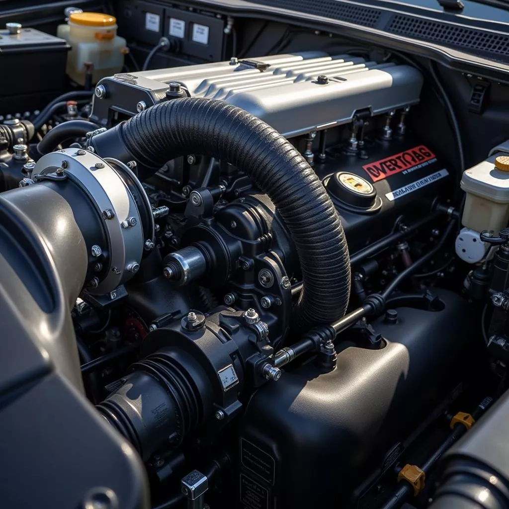 Động cơ xe tải 350Hp hiện đại