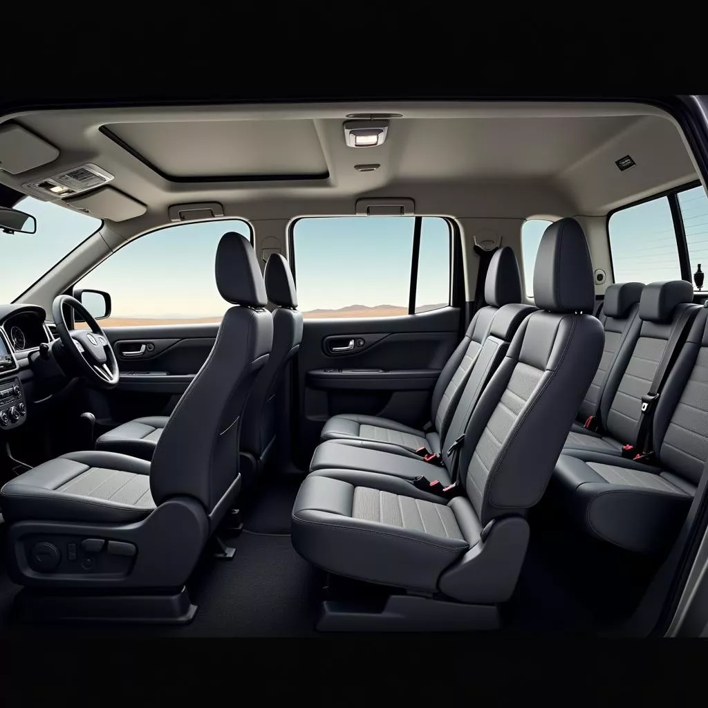 Xe Dongfeng 7 Chỗ Nội Thất