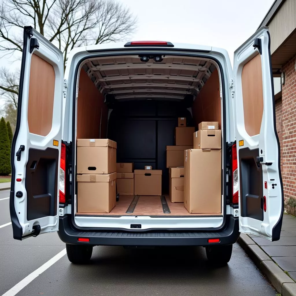 포드 트랜짓 밴: 효율적인 화물 운송