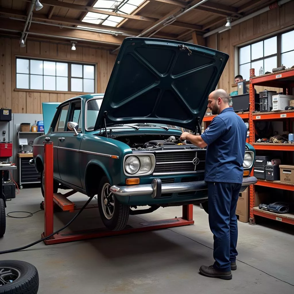 Lada 2107 repair garage
