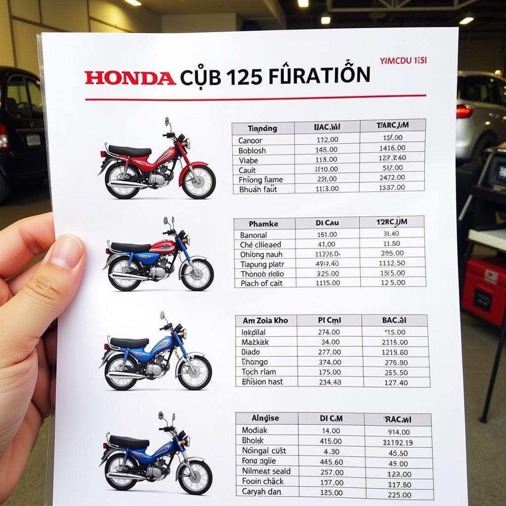 Xe Cub 125 Giá Bao Nhiêu? Cập Nhật Mới Nhất 2023