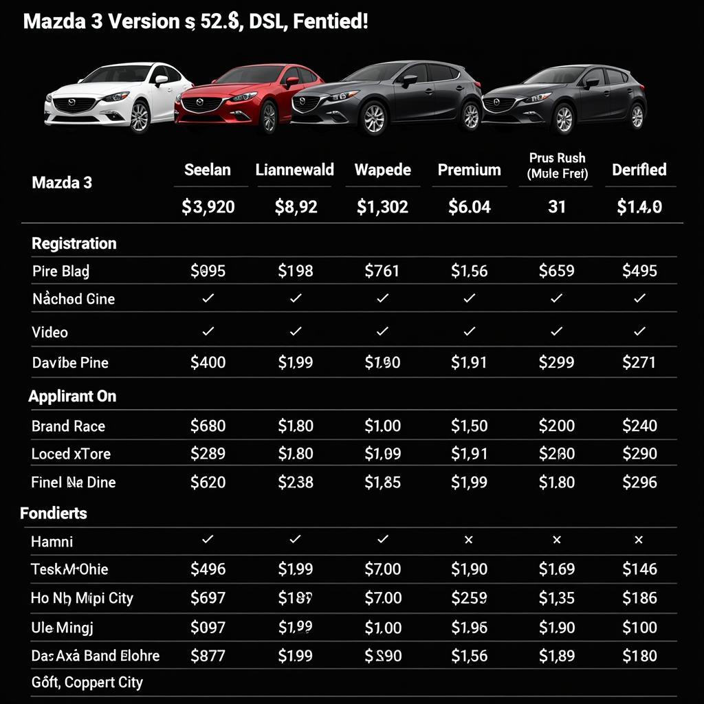 Mazda 3 Price in Hanoi: Latest Deals & On-Road Costs