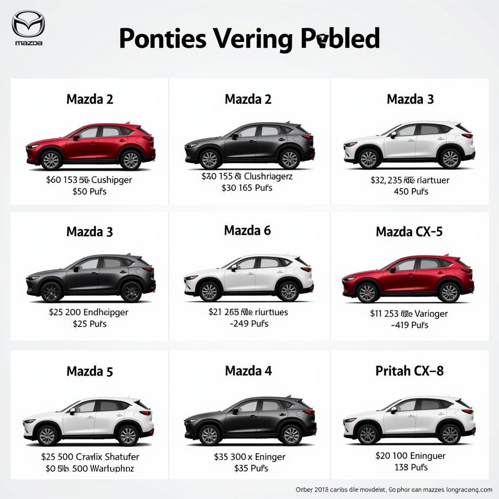 Xe Ô Tô Mazda Giá Bao Nhiêu?