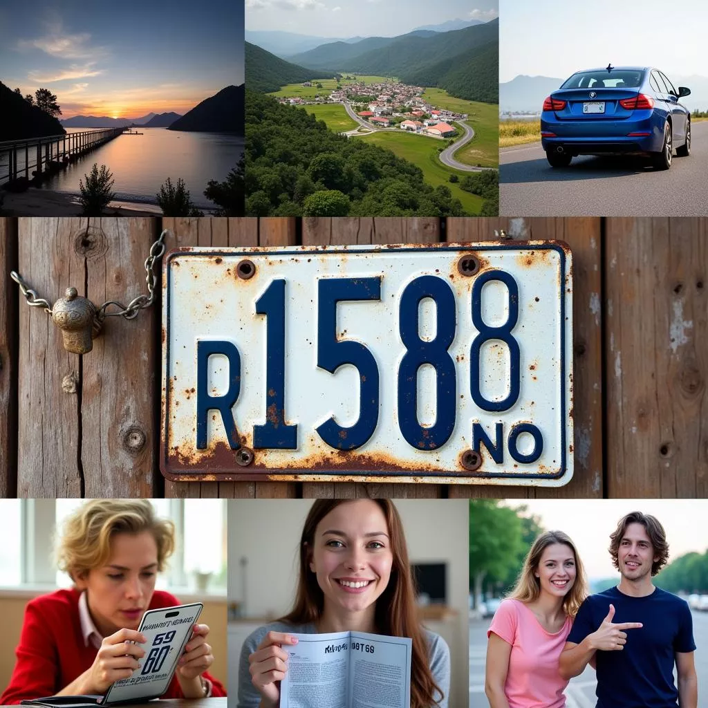 Giải mã ý nghĩa biển số xe 58