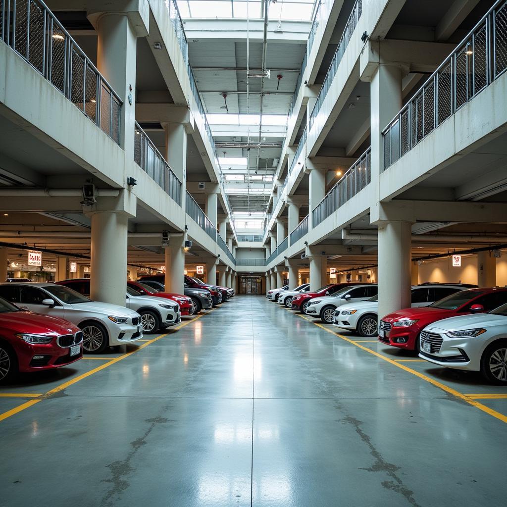 Giải pháp bãi giữ xe ô tô quận 1