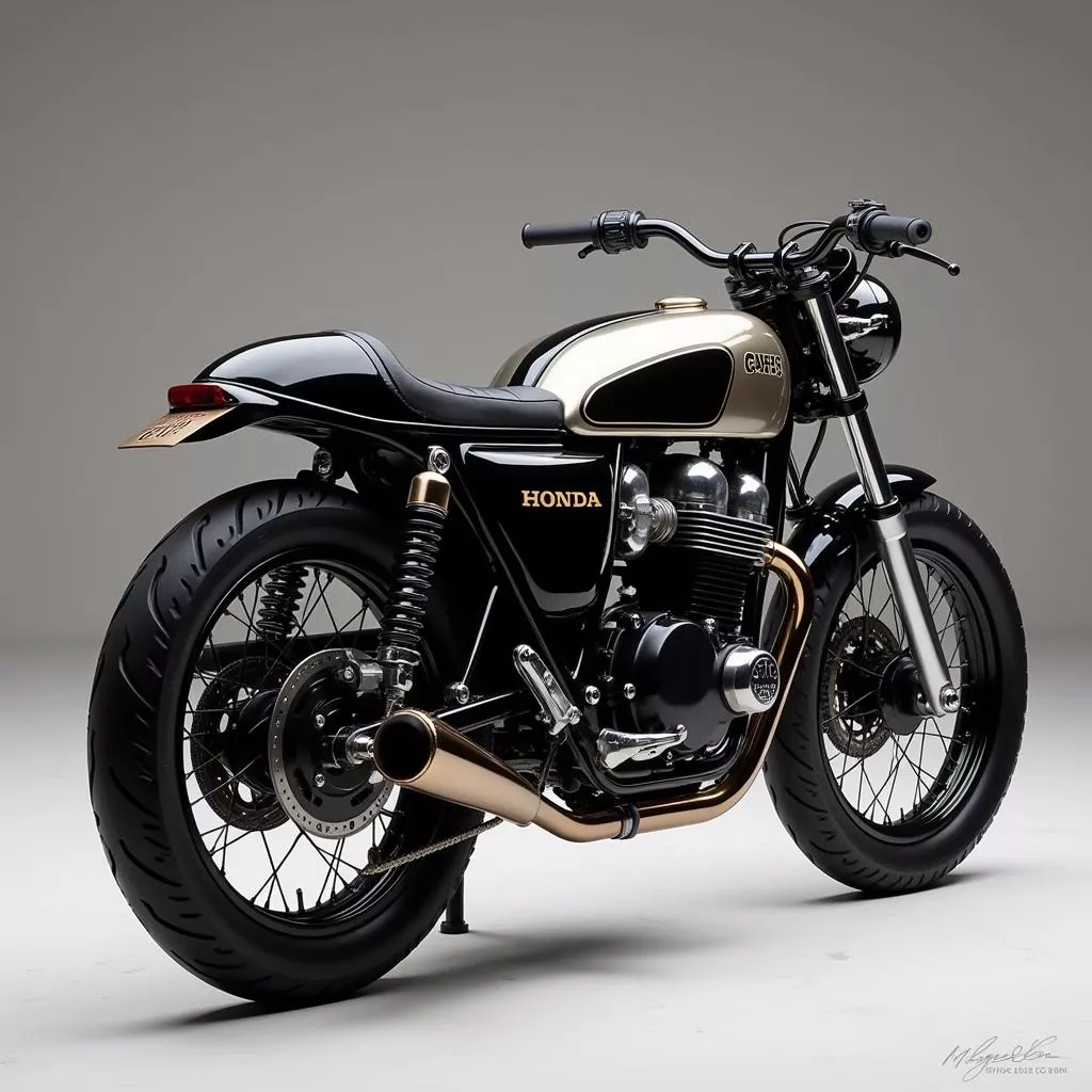 Honda CB125 độ Cafe Racer đẹp