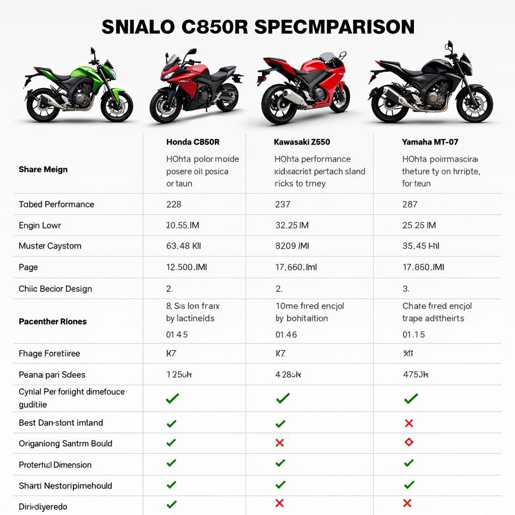 So sánh Honda CB650R với các đối thủ