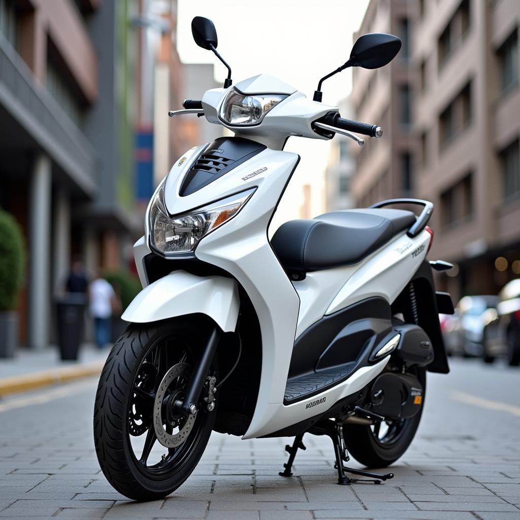 White 2019 Honda SH Scooter