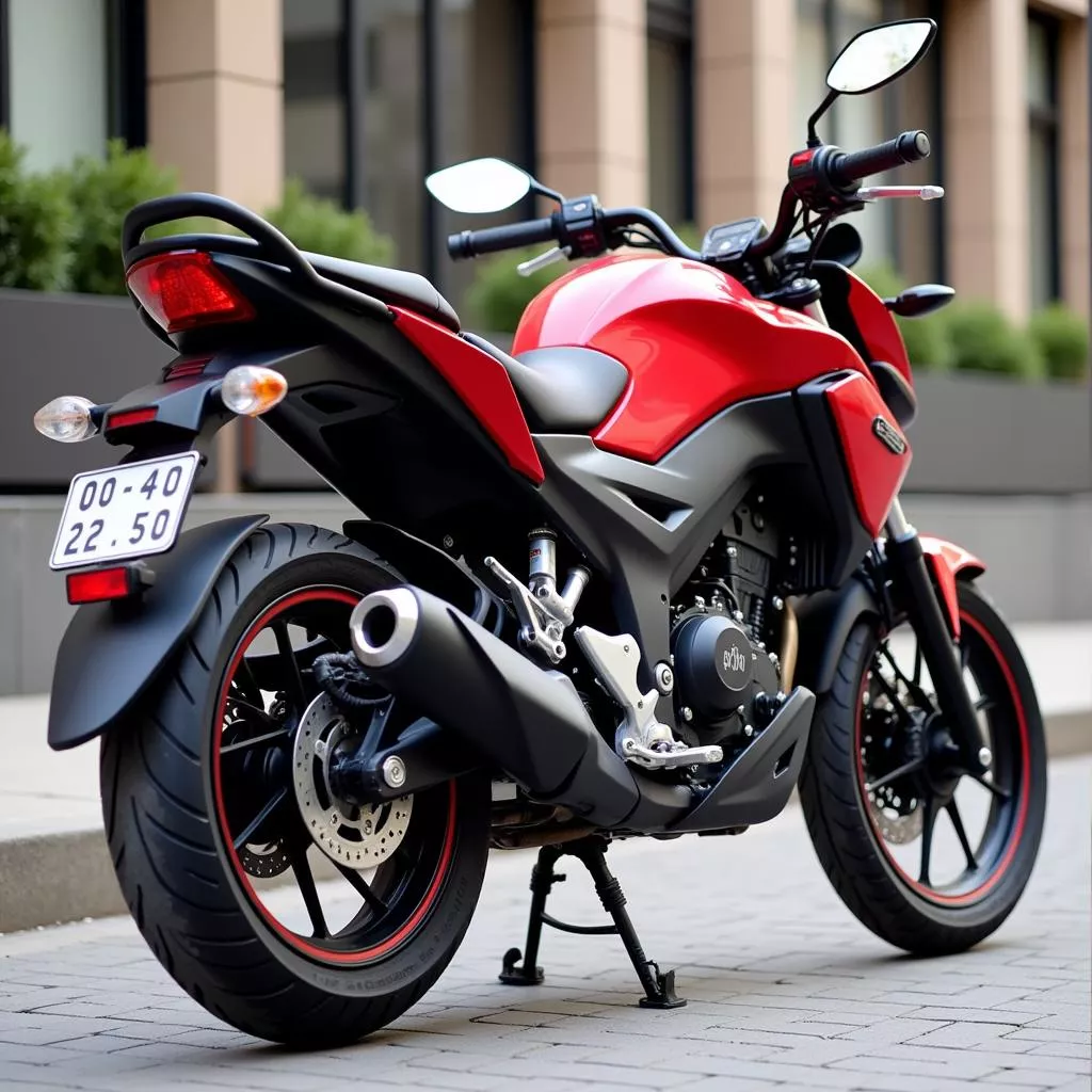 Honda Sonic 2019 màu đỏ đen