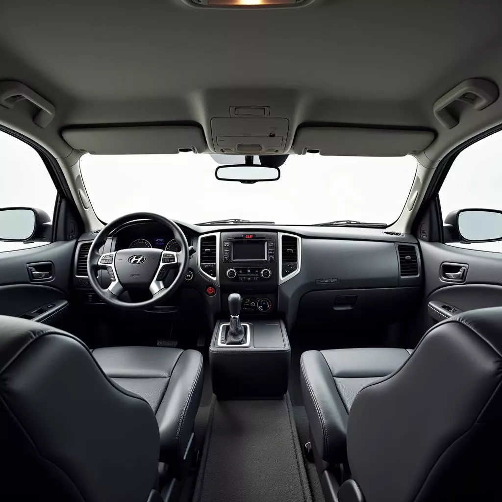 现代110SL轻卡，内饰宽敞舒适