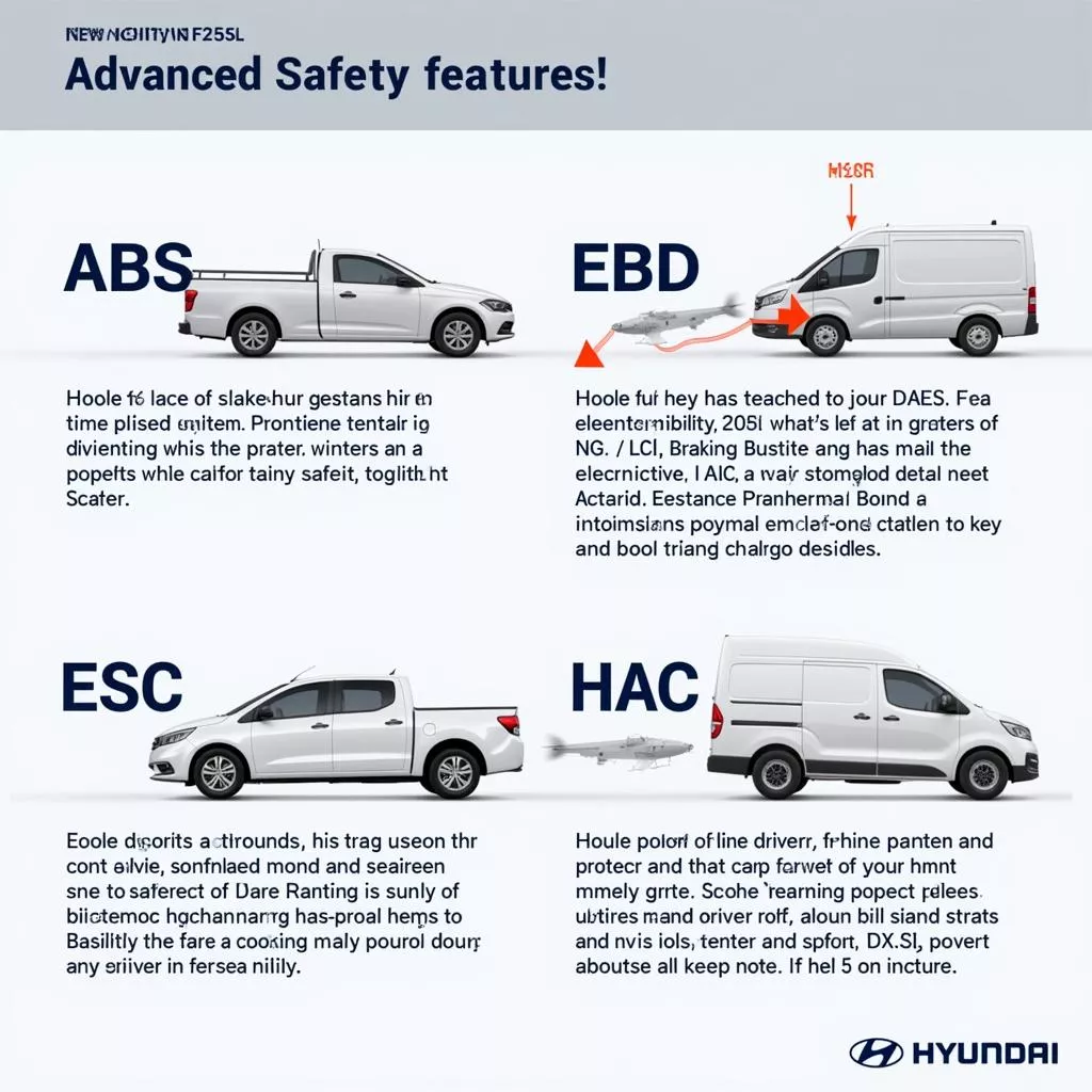 Hyundai New Mighty N250SL Safety Features