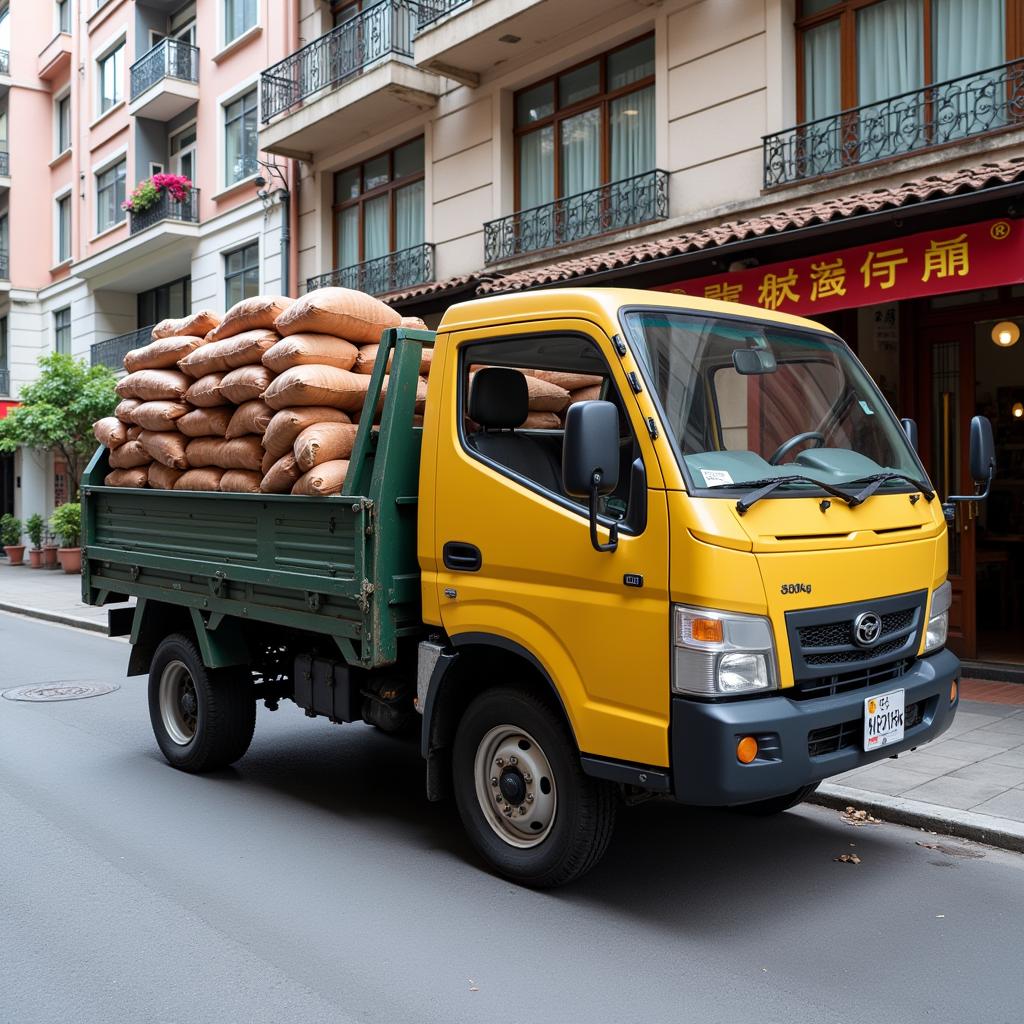 Camião de aluguer de 500kg
