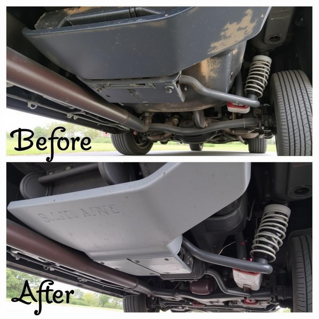 Khi nào nên phủ gầm ô tô: xe mới hoặc đã vệ sinh sạch sẽ