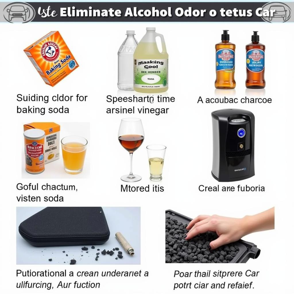 Các phương pháp khử mùi rượu trong xe hơi