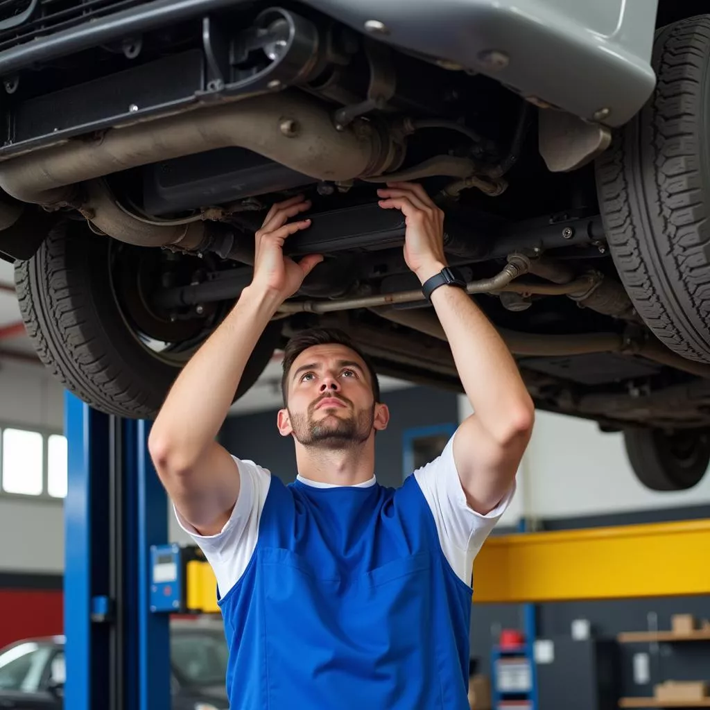 Inspeção de segurança automóvel