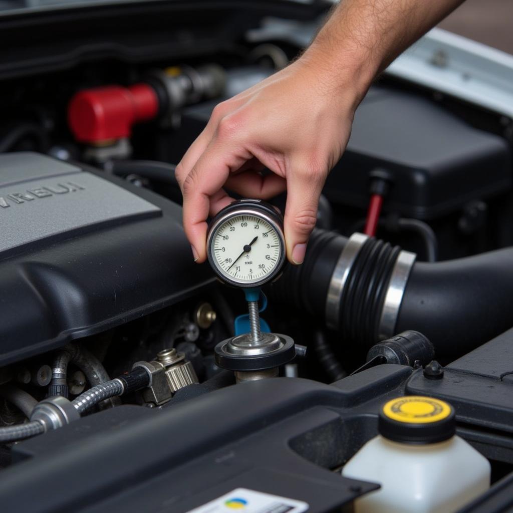 Kiểm tra dầu trợ lực lái