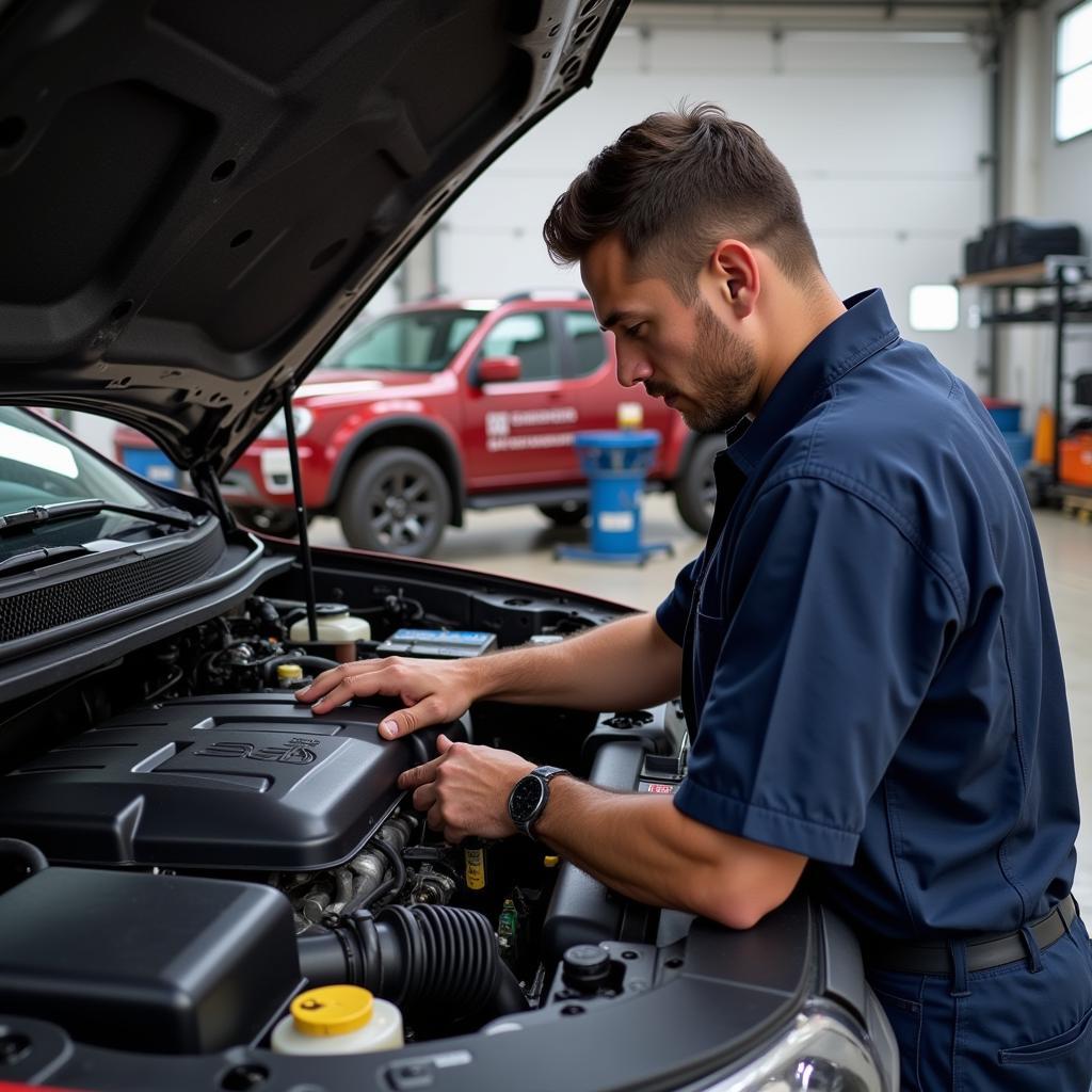Ford Ranger Wildtrak 2019 Engine Inspection