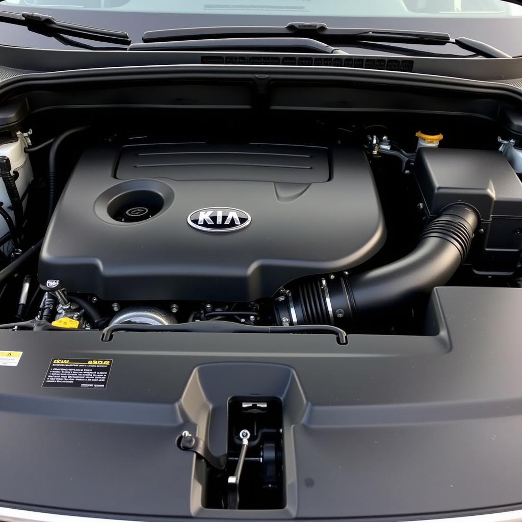 Kiểm tra động cơ Kia Sorento 2017