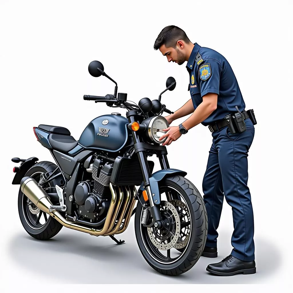 バイクの車体番号とエンジン番号の照合