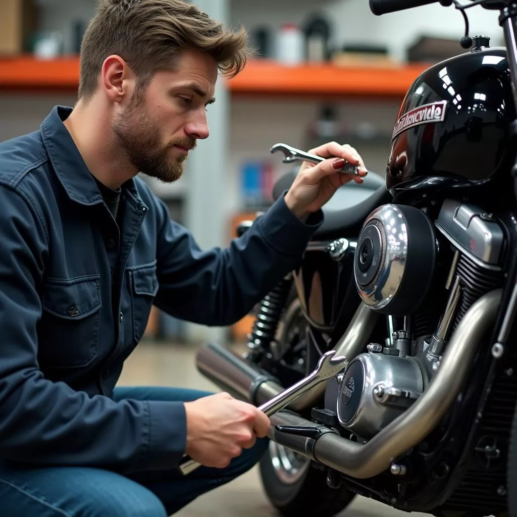 Kiểm tra xe máy cũ kỹ lưỡng