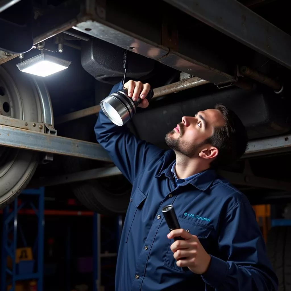 Truck inspection preparation