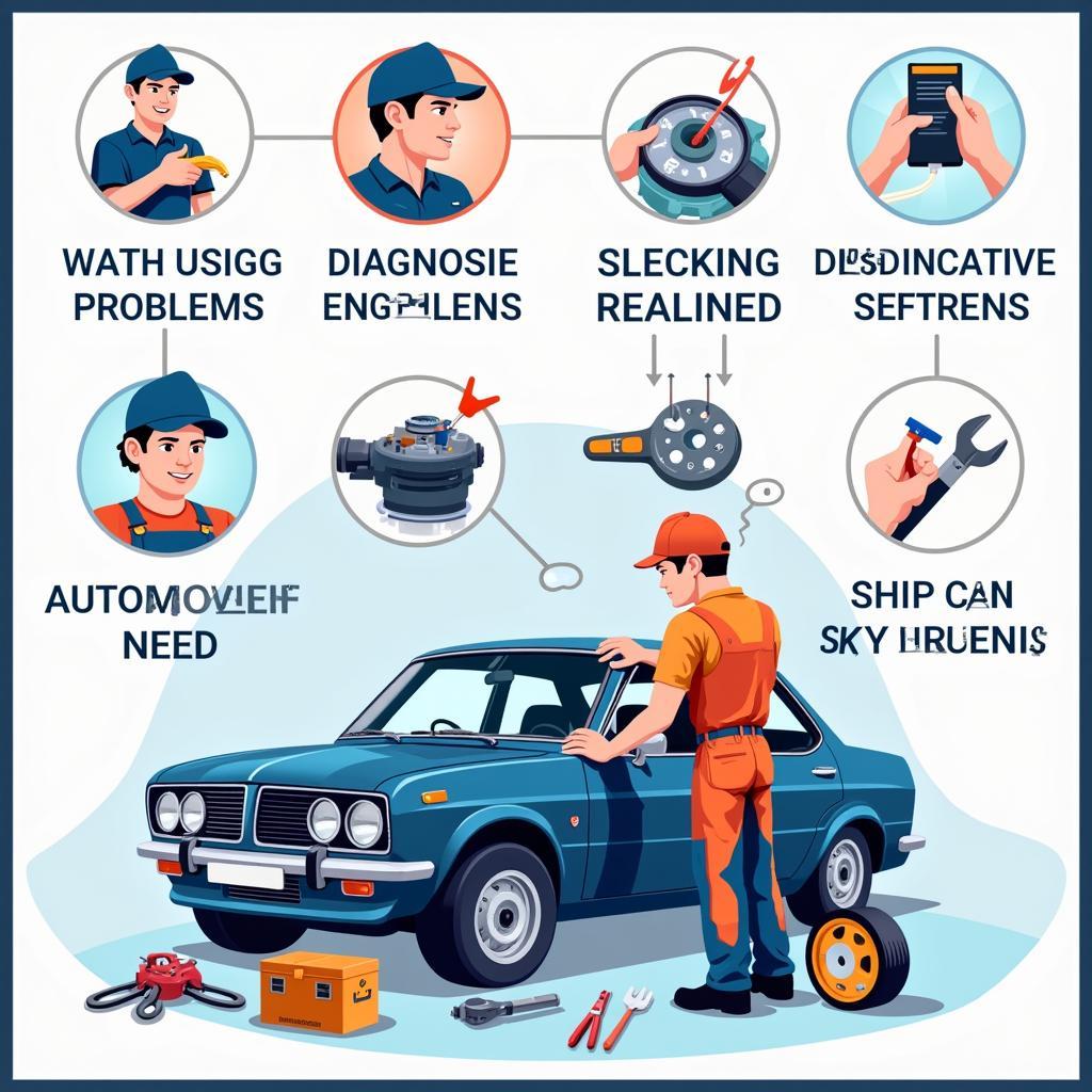 Kỹ năng sửa chữa ô tô