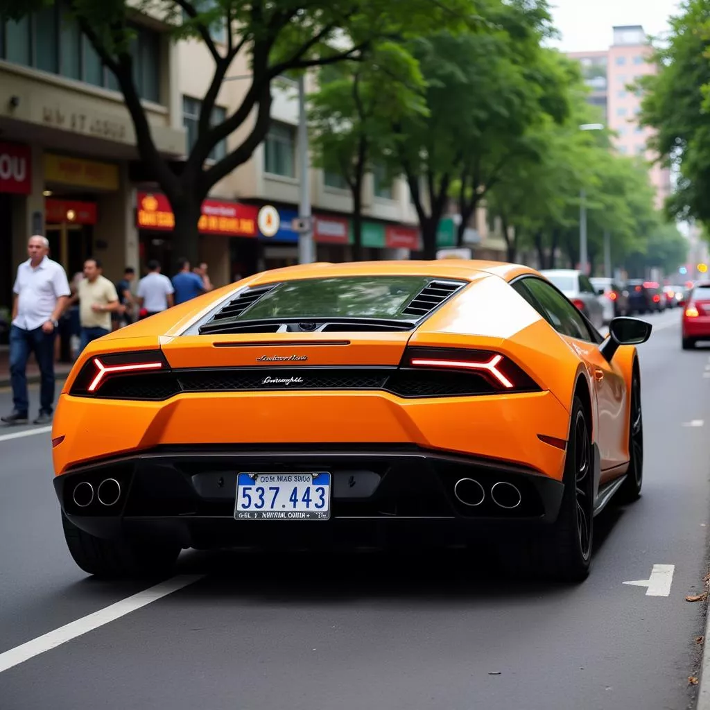 Lamborghini Biển Số 537.43: Hé Lộ Bí Mật & Tâm Linh Xe Sang