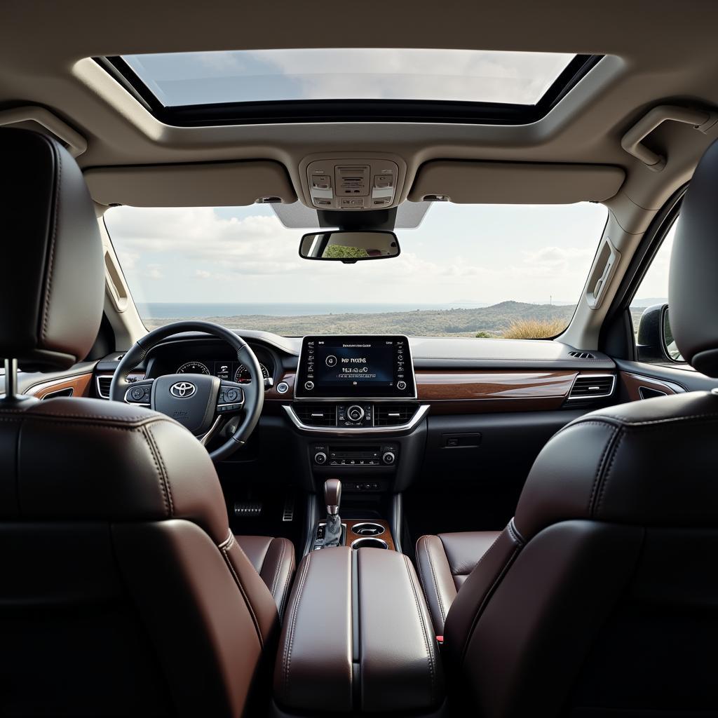 Toyota Land Cruiser V8 2020 Interior