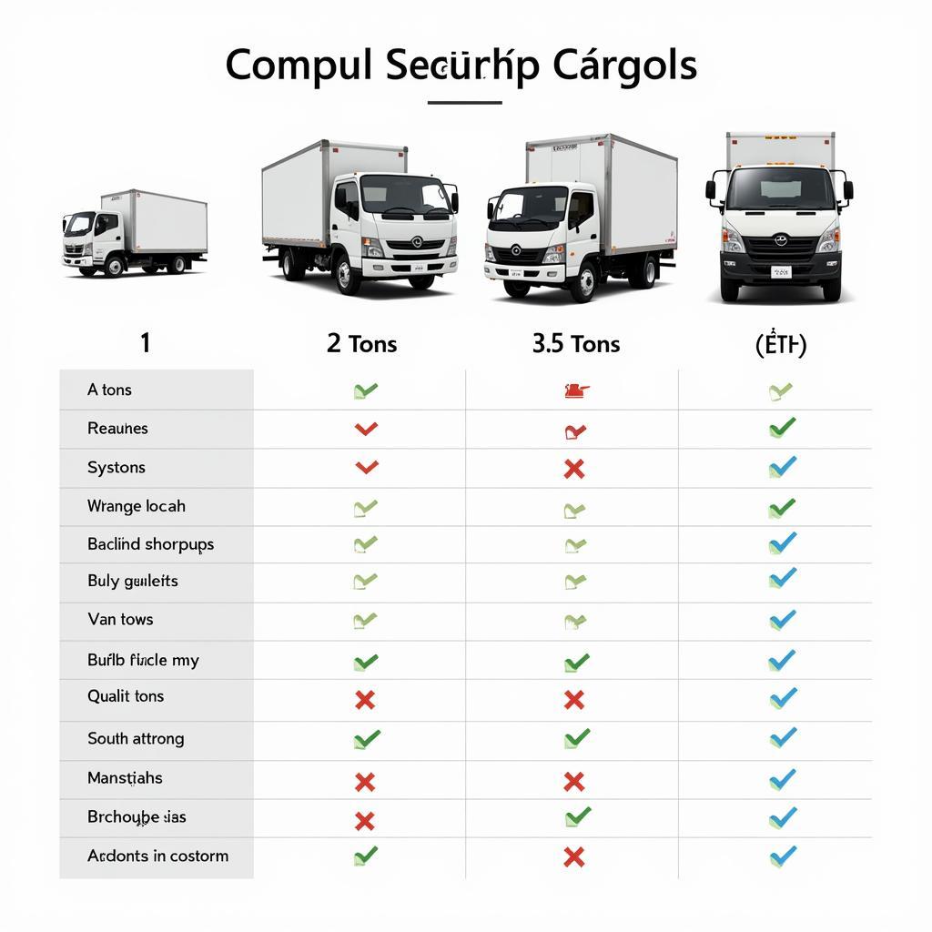 Lựa chọn xe tải phù hợp an toàn