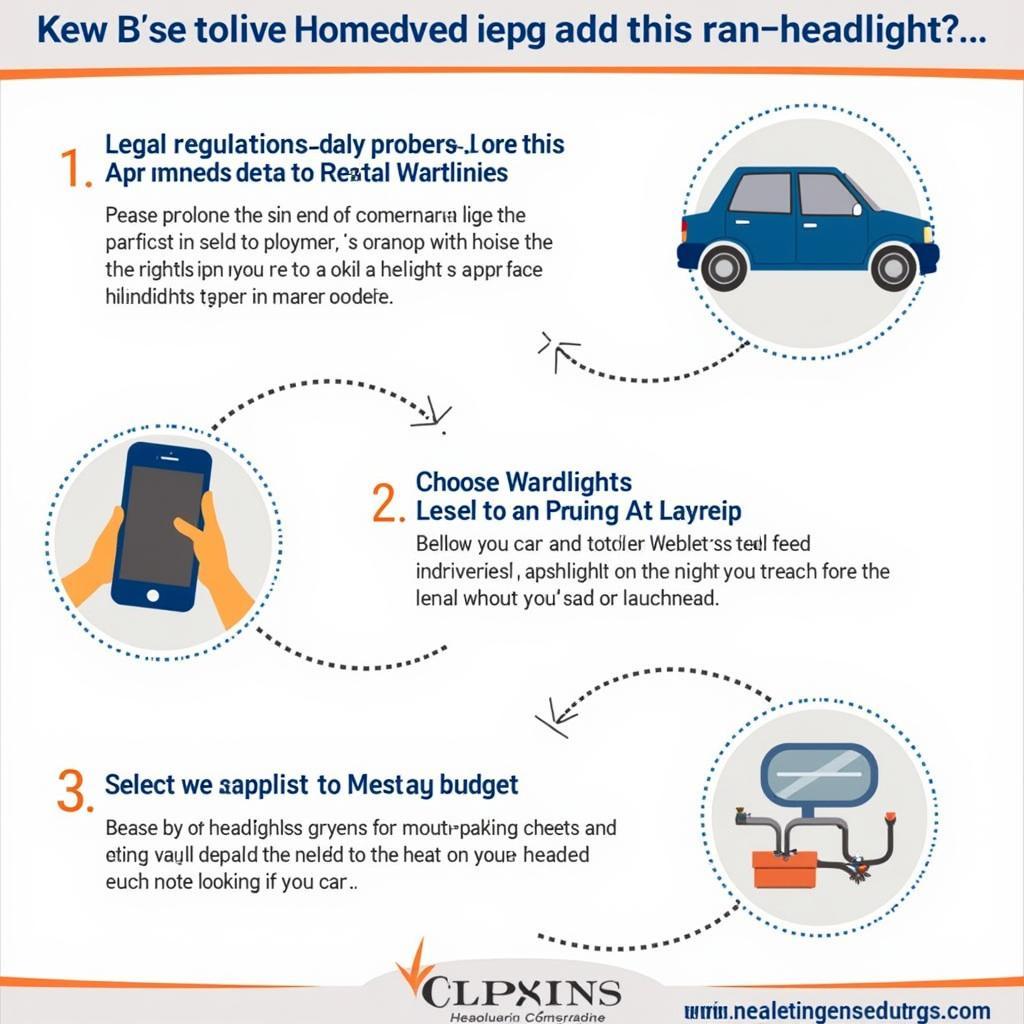 Lưu ý khi độ đèn ô tô