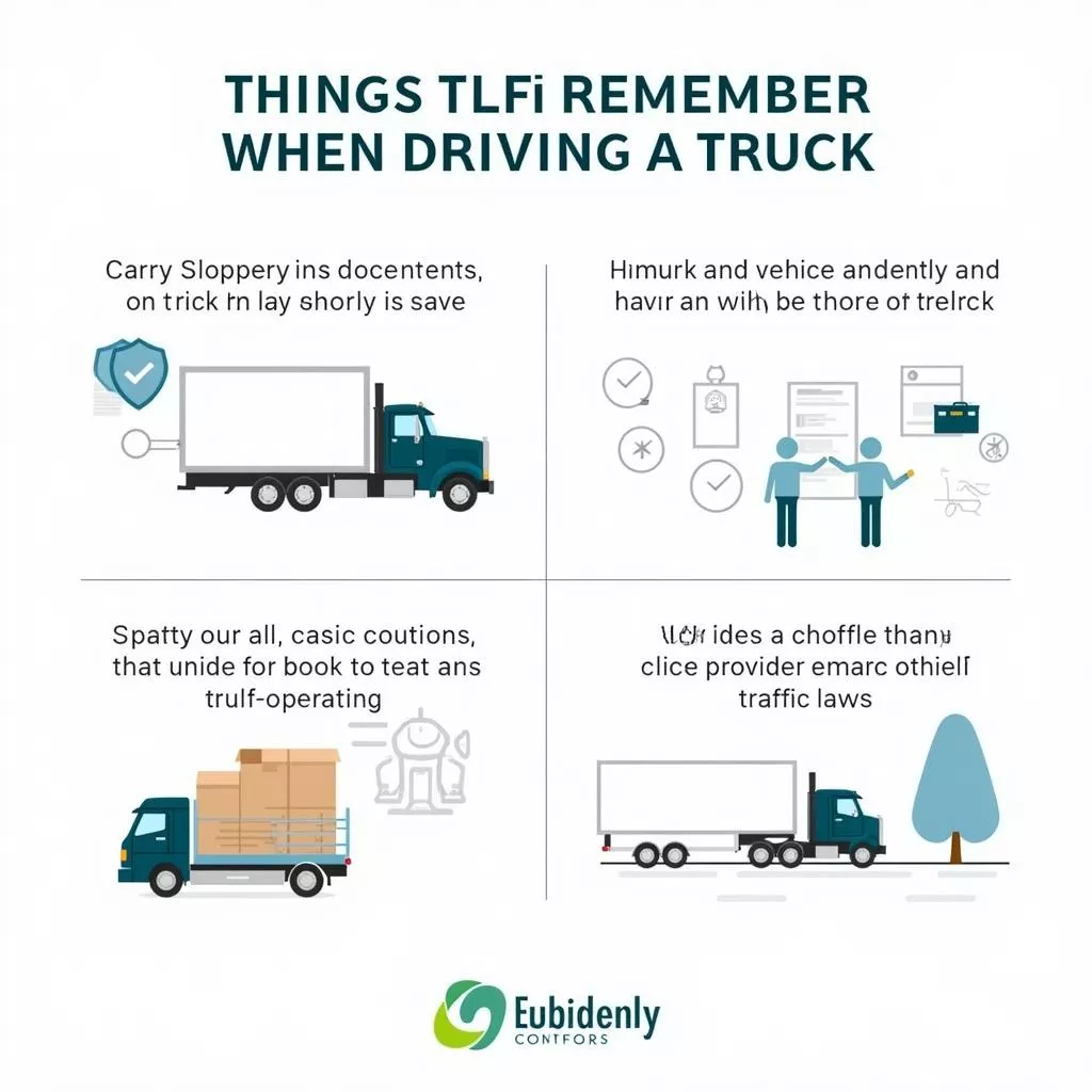 Các lưu ý khi lái xe tải