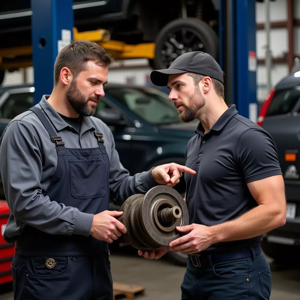 Precautions when buying a used car axle