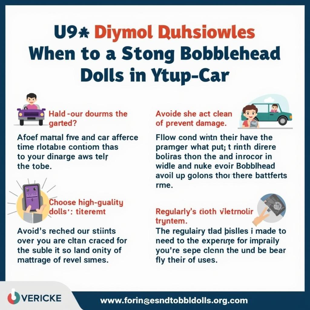 Tips for using car dashboard bobbleheads