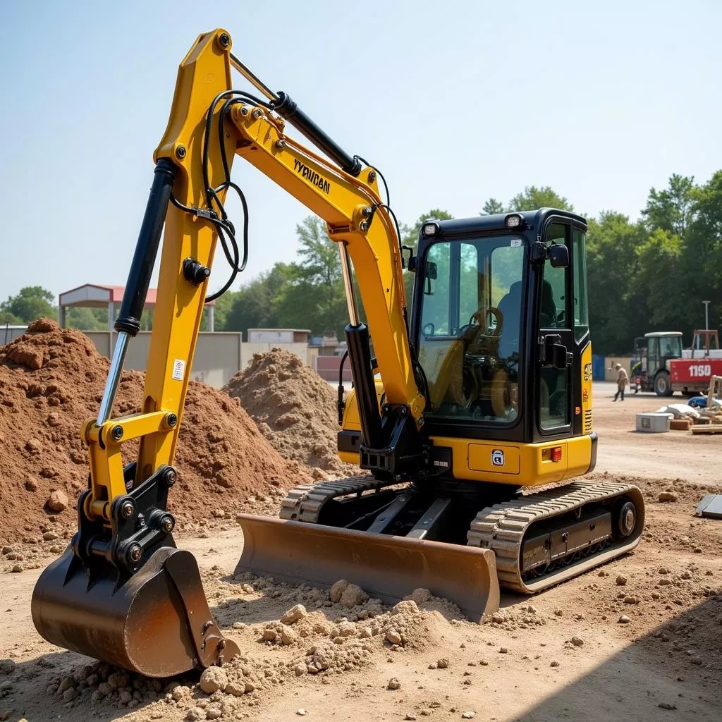 मिनी लोडर: छोटे स्थानों, बड़े काम