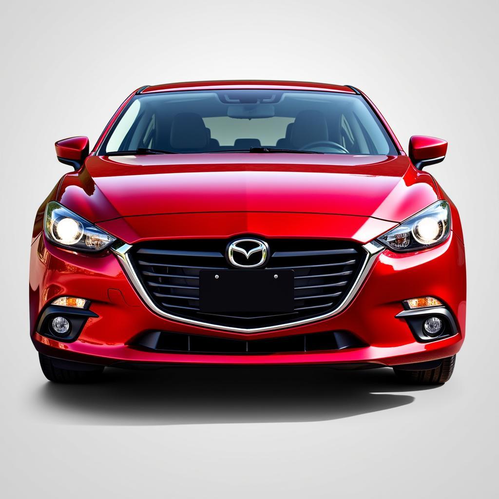 Mazda 3 cũ 2016 màu đỏ