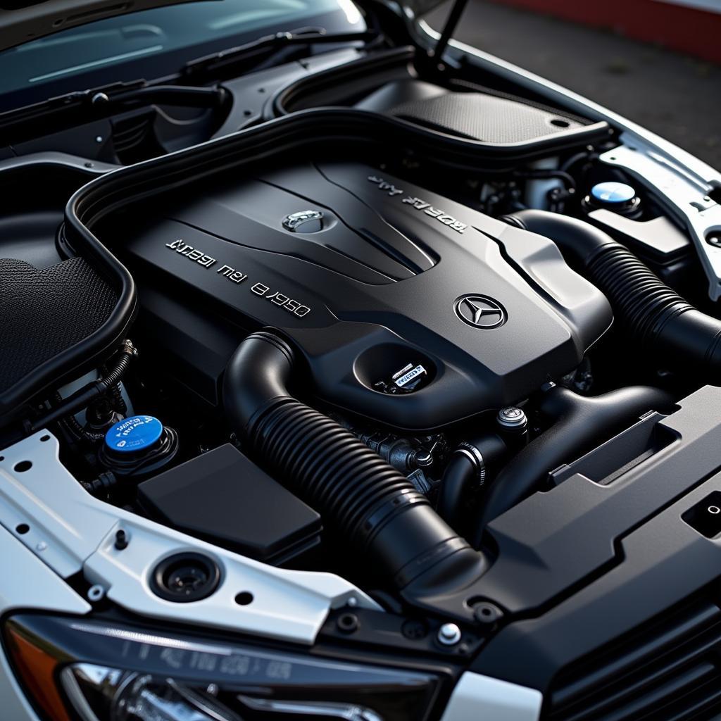 Mercedes C250 Exclusive Động Cơ