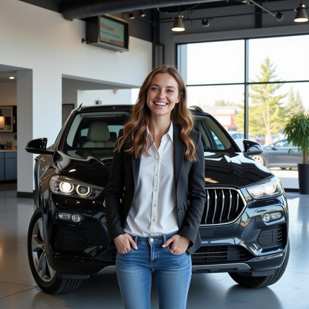 Mơ thấy mua ô tô mới