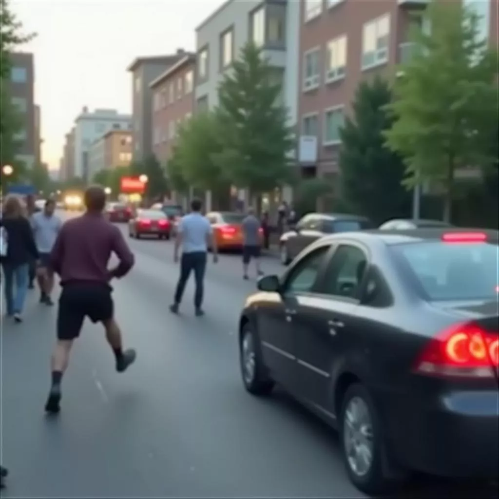 Mơ thấy ô tô đâm nhau bỏ chạy khỏi hiện trường