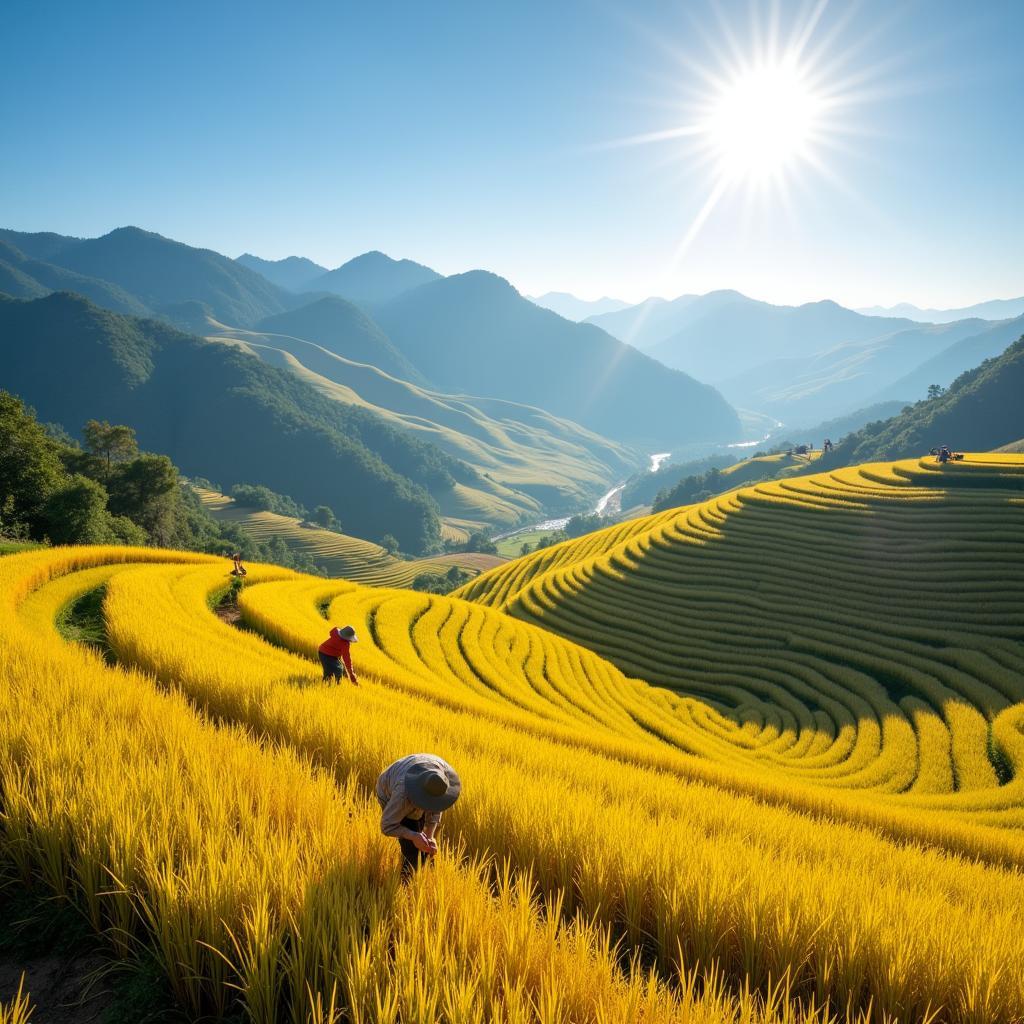 Kinh Nghiệm Đi Mù Cang Chải Bằng Ô Tô