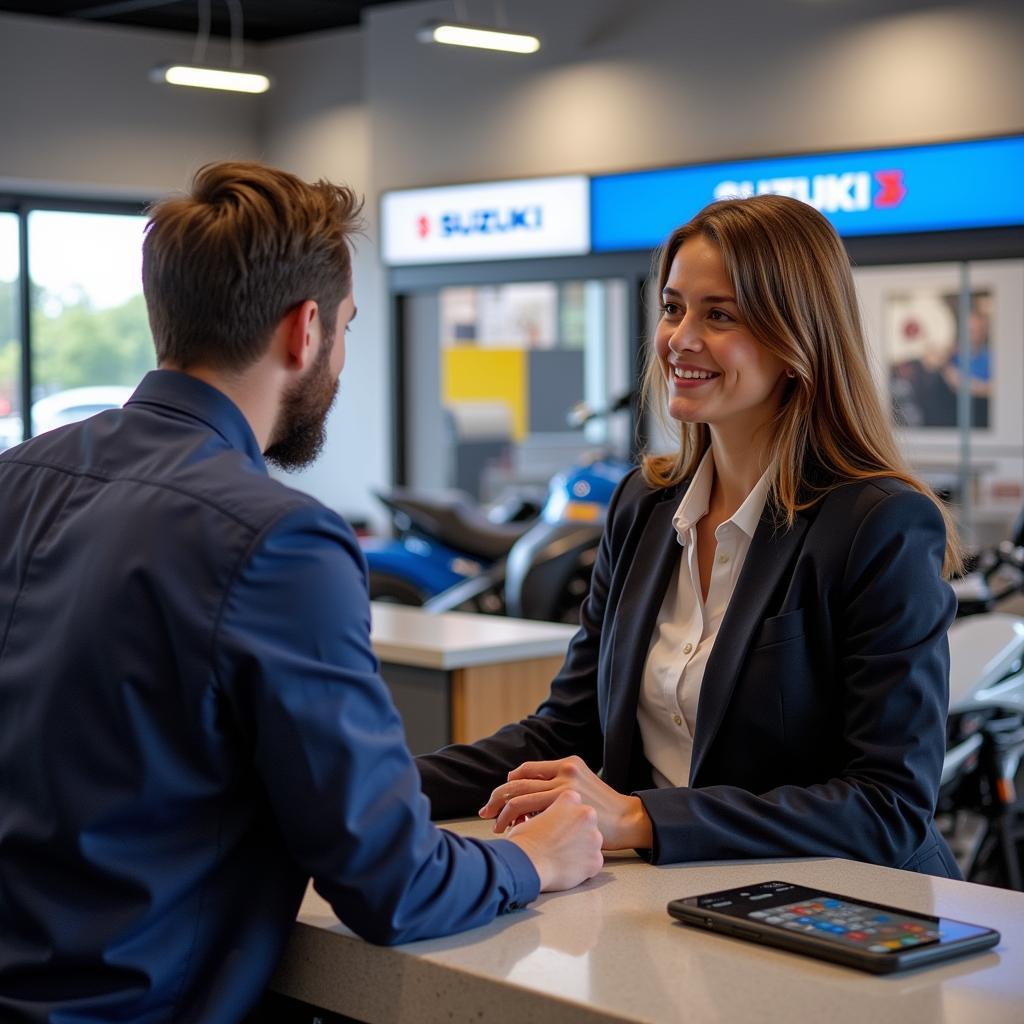 Mua xe Suzuki X Bike tại đại lý