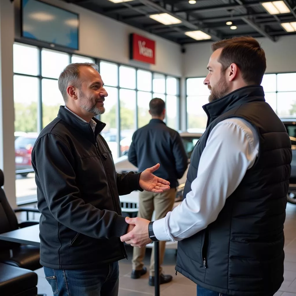 Customer financing a Veam 1.9-ton truck