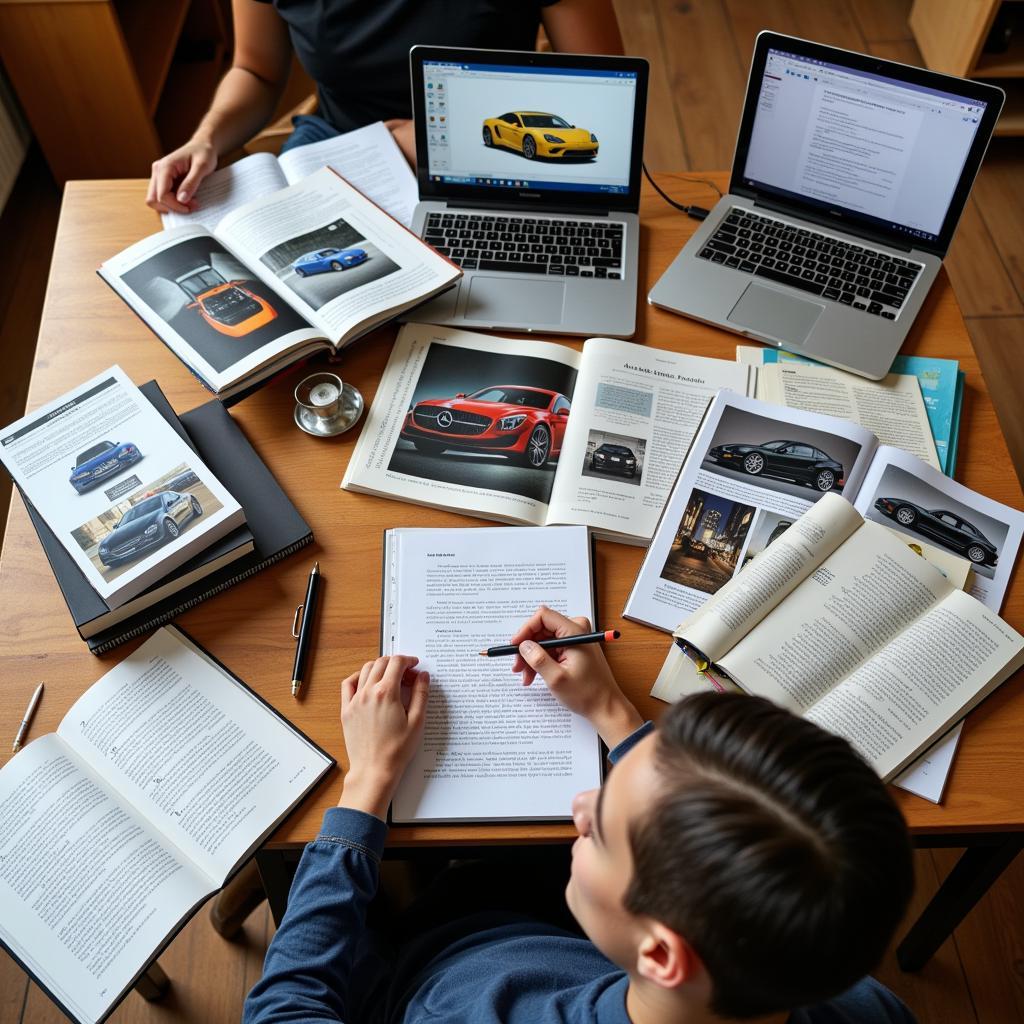 Đồ Án Chuyên Ngành Ô Tô: Hướng Dẫn Chi Tiết