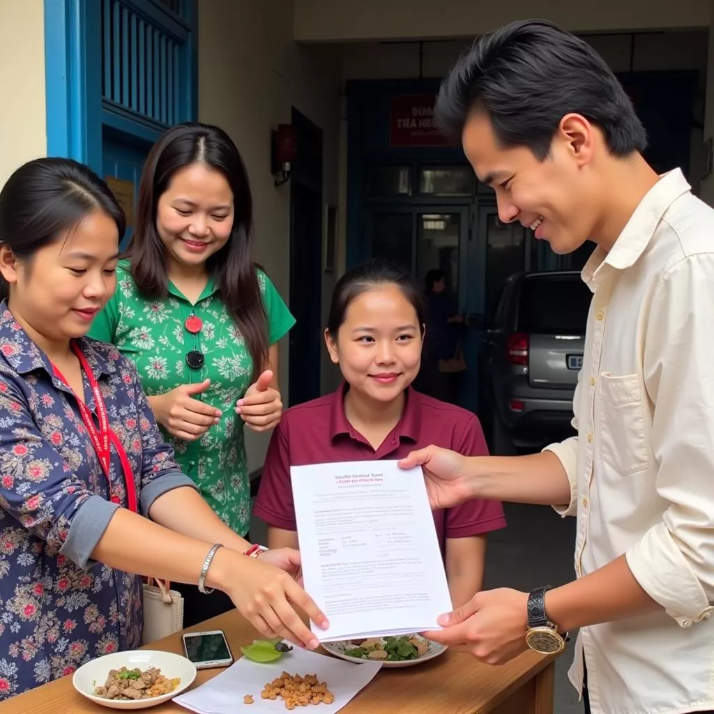 Người dân Bắc Ninh vay vốn Ngân hàng Chính sách Xã hội