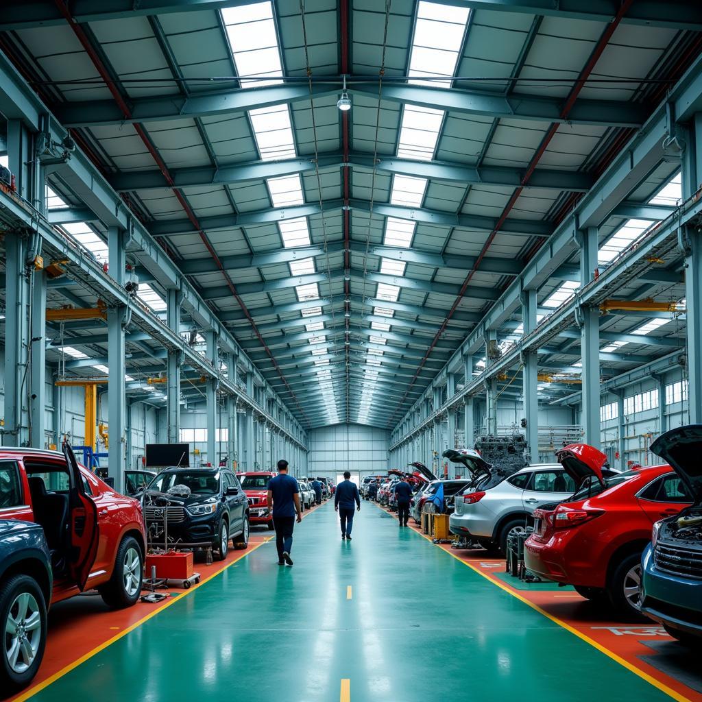 Fabbrica di componenti auto in Vietnam