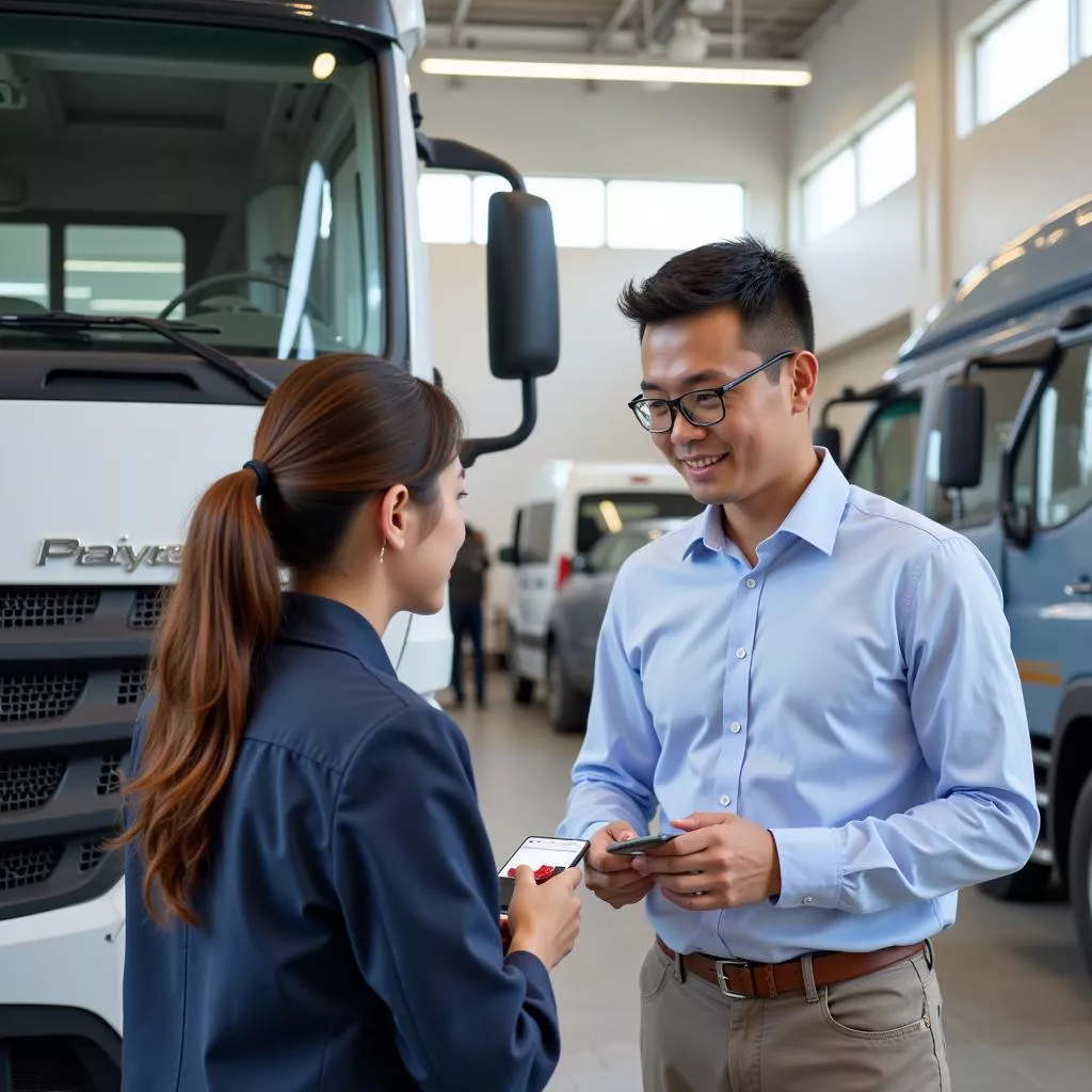 Customer Service Representative at Vinh Phat Truck Showroom