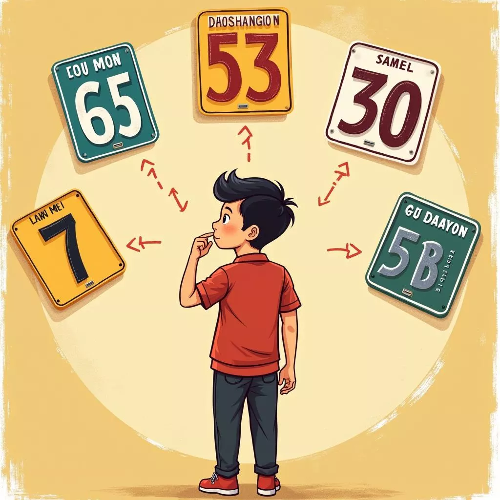 Những lưu ý khi chọn biển số xe cho người tuổi Giáp Thìn