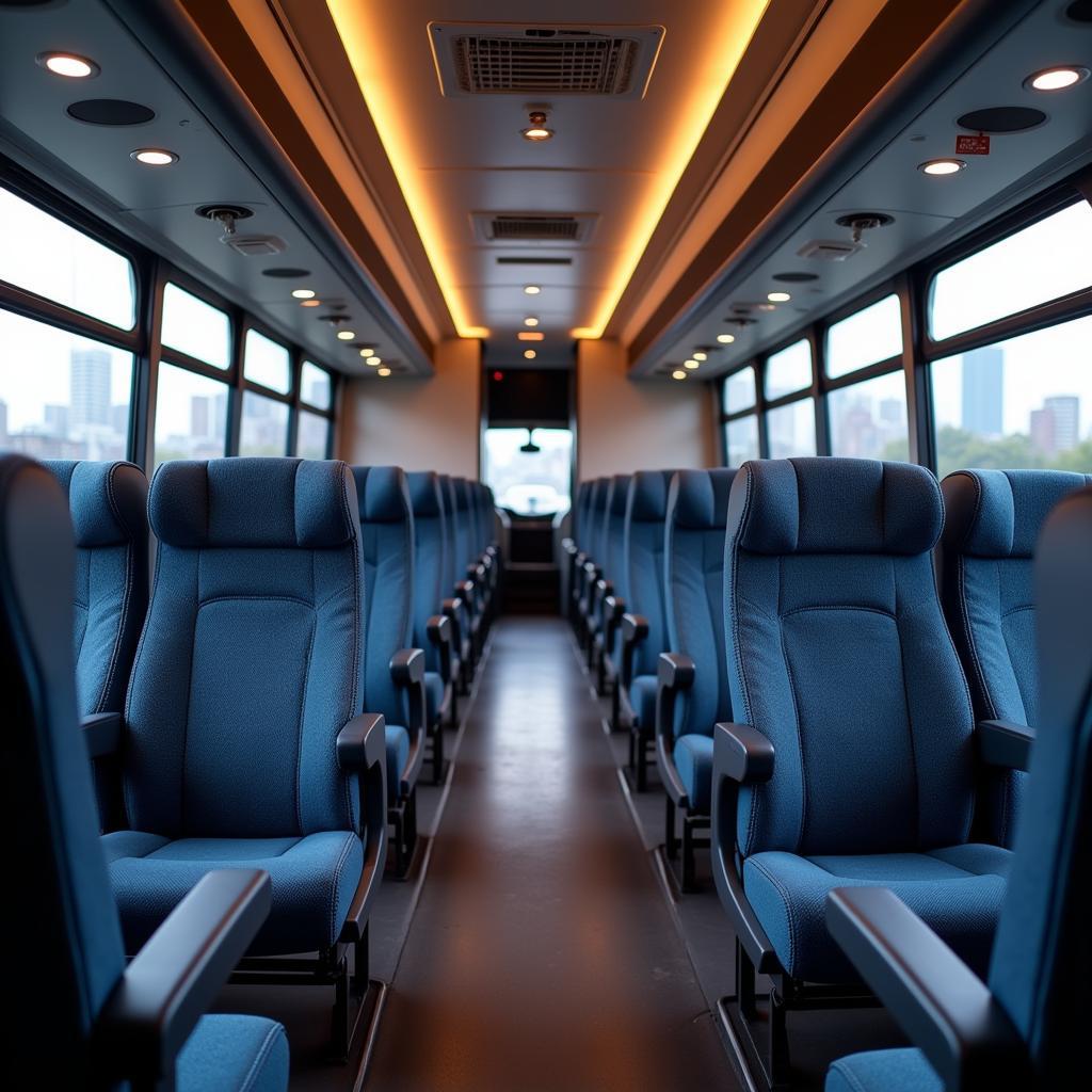 Nội thất xe Phương Trang