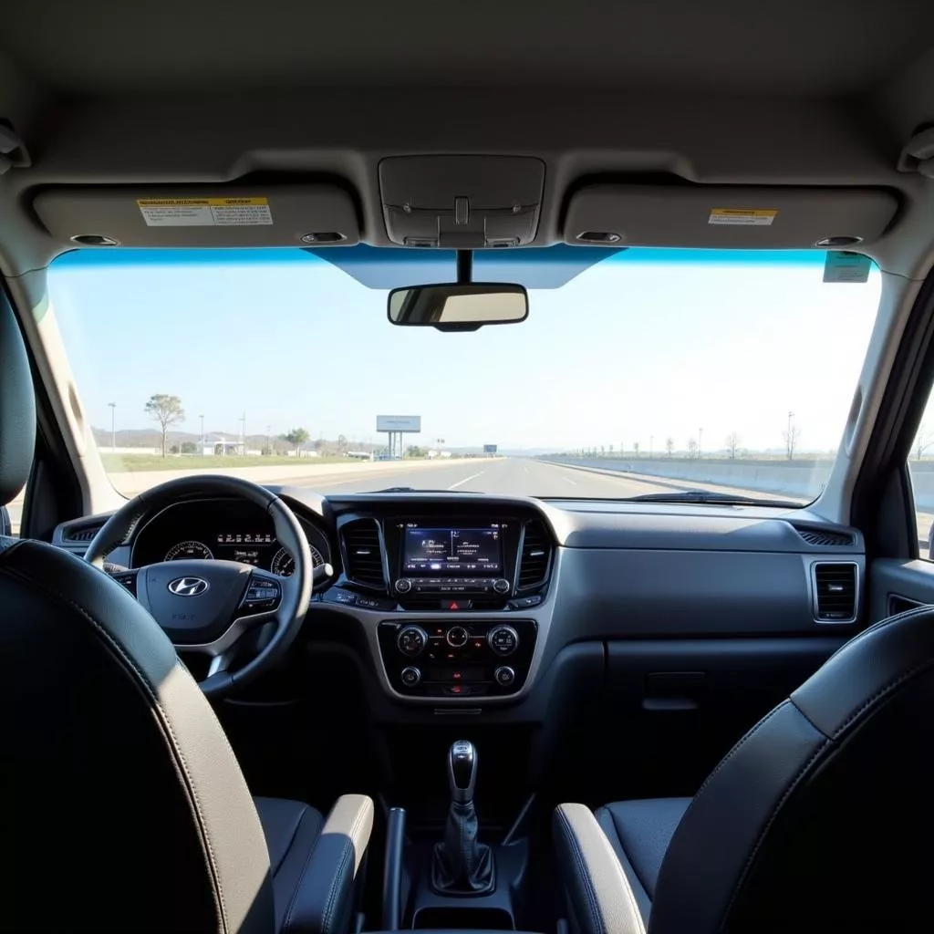 Interior Truk Hyundai Mighty EX8 GTL