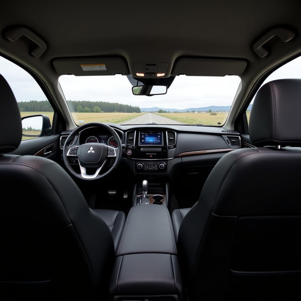 Mitsubishi Pajero Sport 2019 Interior